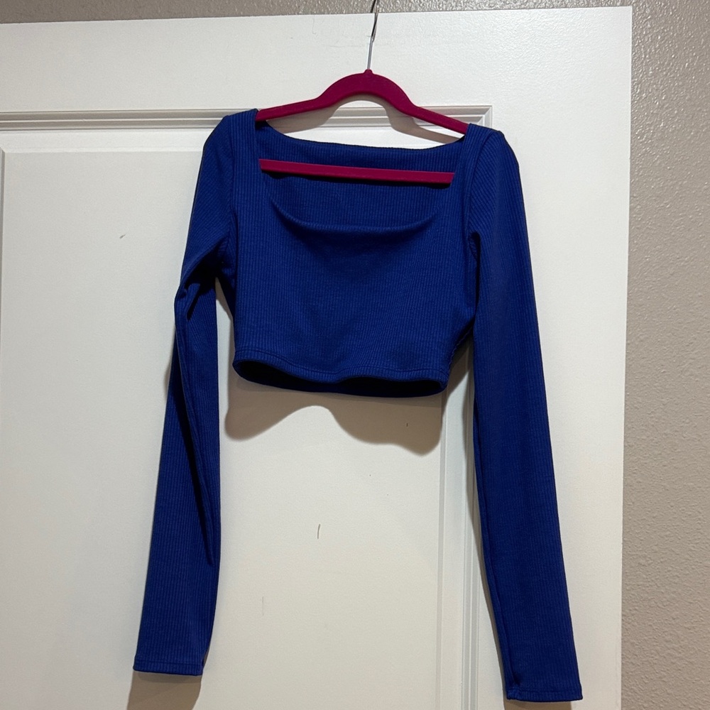 Tiger Friday Long Sleeve Crop Top